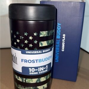 Universal Buddy 10-in-1 Drink Cooler — Black/Camo
